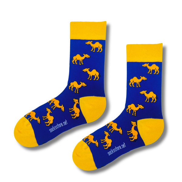 Camel Desert Purple Socks