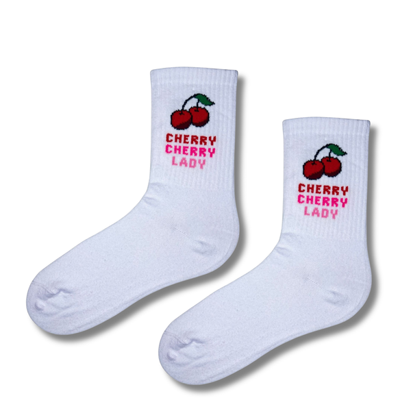 Cherry Cherry Lady Socks