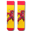 Chicago Bulls Benny the Bull Crew Socks