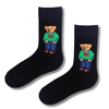 Classic Bear Black Socks