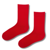 Classic Red Crew Socks
