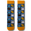 Colorful Cartoon Cat Faces Socks
