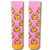 Criminal Duck Pink Crew Socks