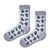 White Cat & Bow Crew Socks