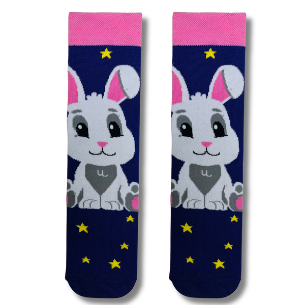 Cute Bunny Stars Socks