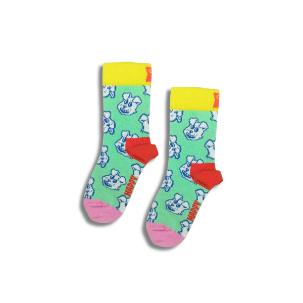 Cute Dog Kids Crew Socks (2–3 Years)