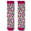 Cute Panda & Pink Umbrella Crew Socks