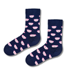 Pink Piggy Face Socks