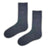 Dark Charcoal Plain Crew Socks