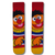 Front view of Ernie inspired cartoon crew socks with colorful retro character design on a clean background.