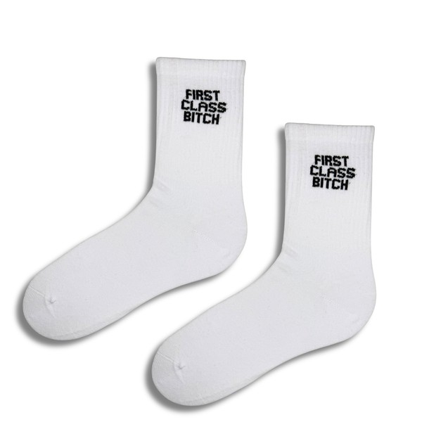 First Class B**** Statement Socks