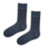 Gray & Dark Charcoal Plain Crew Socks