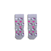 Hello Kitty Kids Crew Socks – Grey Hearts (3–4 Years)