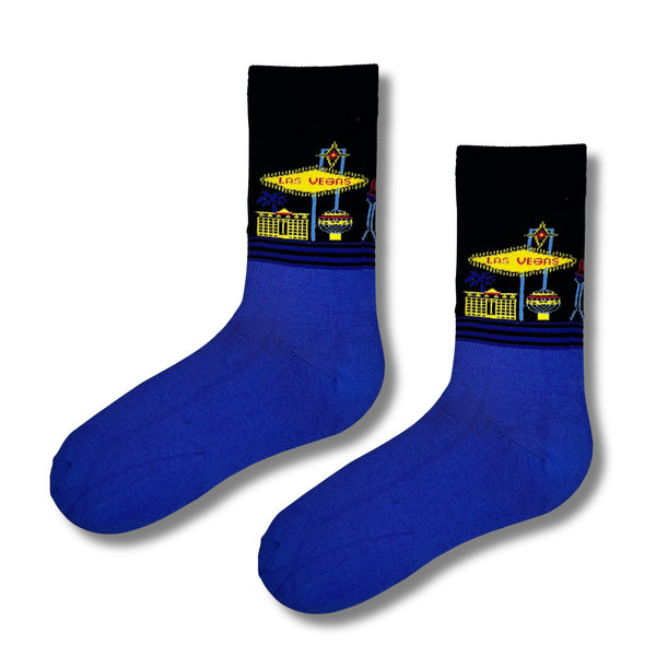 Las Vegas Night Socks