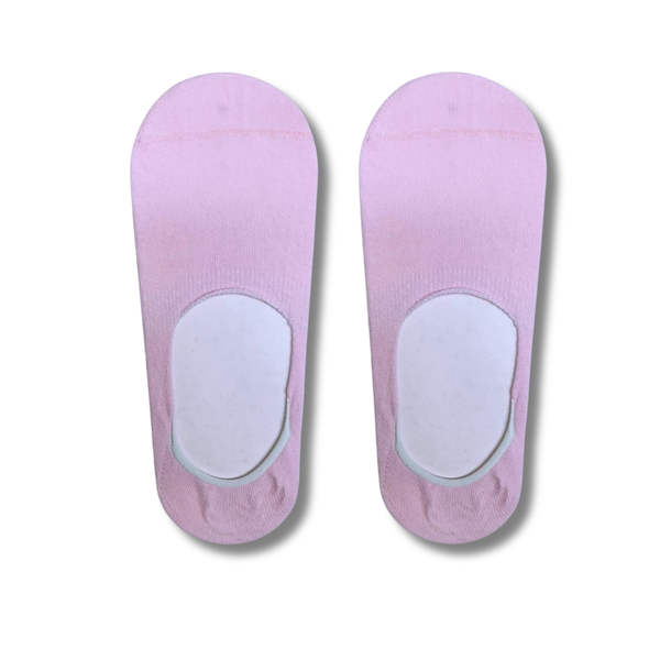 Light Pink Invisible No-Show Socks