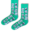 Marshmallow Faces Crew Socks