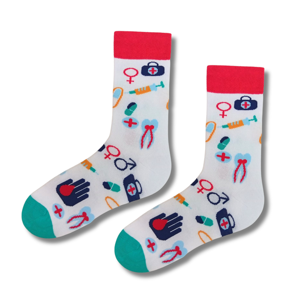 Medical Heroes Crew Socks
