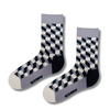 Monochrome Cube Illusion Socks