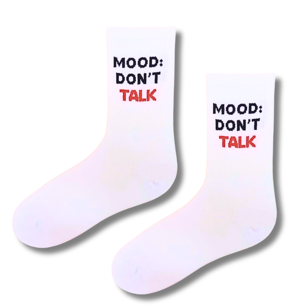 Mood Don’t Talk Socks