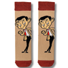Mr. Bean Crew Socks