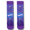 Nerds Grape Candy Crew Socks
