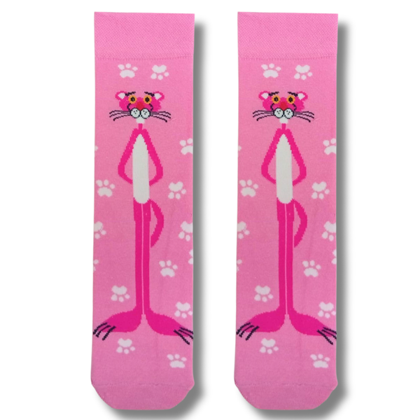 Pink Panther Crew Socks