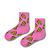 Melty Pizza Slice Pink Socks
