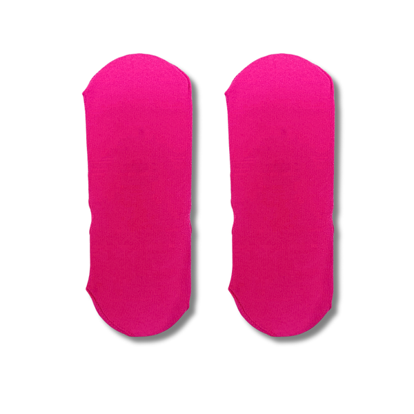 Pink Soft Crossover Stocking Socks
