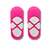 Pink Soft Crossover Stocking Socks