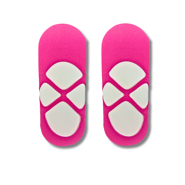 Pink Soft Crossover Stocking Socks