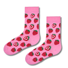 Pink Strawberry Patterned Socks