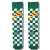 Pizza Checkerboard Crew Socks