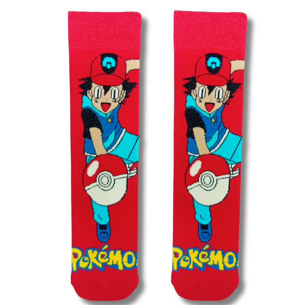Pokémon Ash Crew Socks