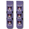 Purple Cute Kuromi Socks
