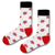 Rock Tongue Pattern Crew Socks