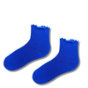 Royal Blue Ruffle Socks