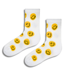 Smiley Face Crew Socks