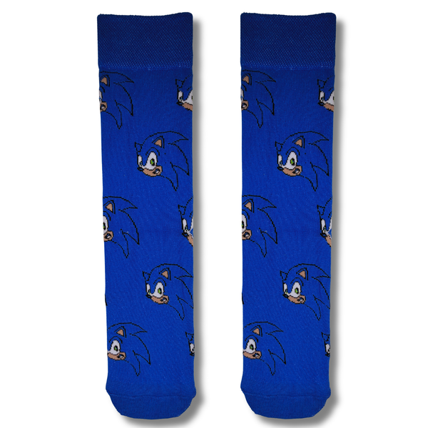 Sonic Blue Crew Socks