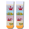SpongeBob & Patrick Striped Crew Socks