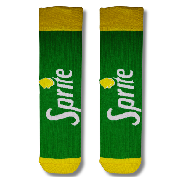 Sprite Lemon Soda Socks