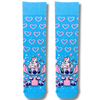 Stitch Love Blue Socks