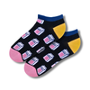 Milk Carton Ankle Socks