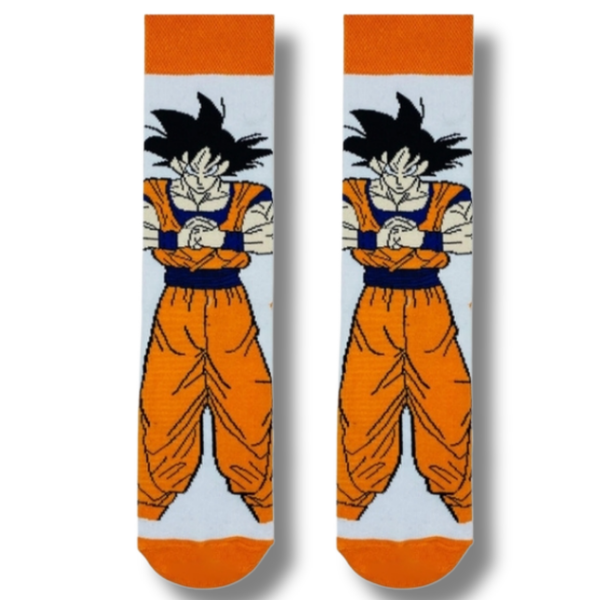 Sun Goku Anime Socks