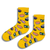 Sushi Pattern Yellow Socks