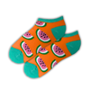 Watermelon Patterned Ankle Socks