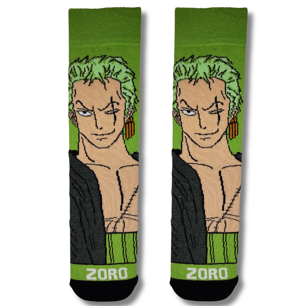Zoro Anime Crew Socks